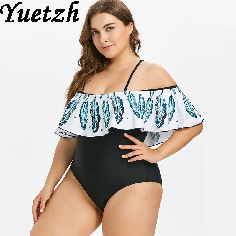 Женский слитный купальник комплект для плавания большого размера пляжная одежда