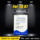 2022 оригинальная емкость 4900 мАч Аккумулятор для LG AS330 K332 K350N K371 K373 K7 K8 K89 LS675 US375 X210 M1 M1V MS330