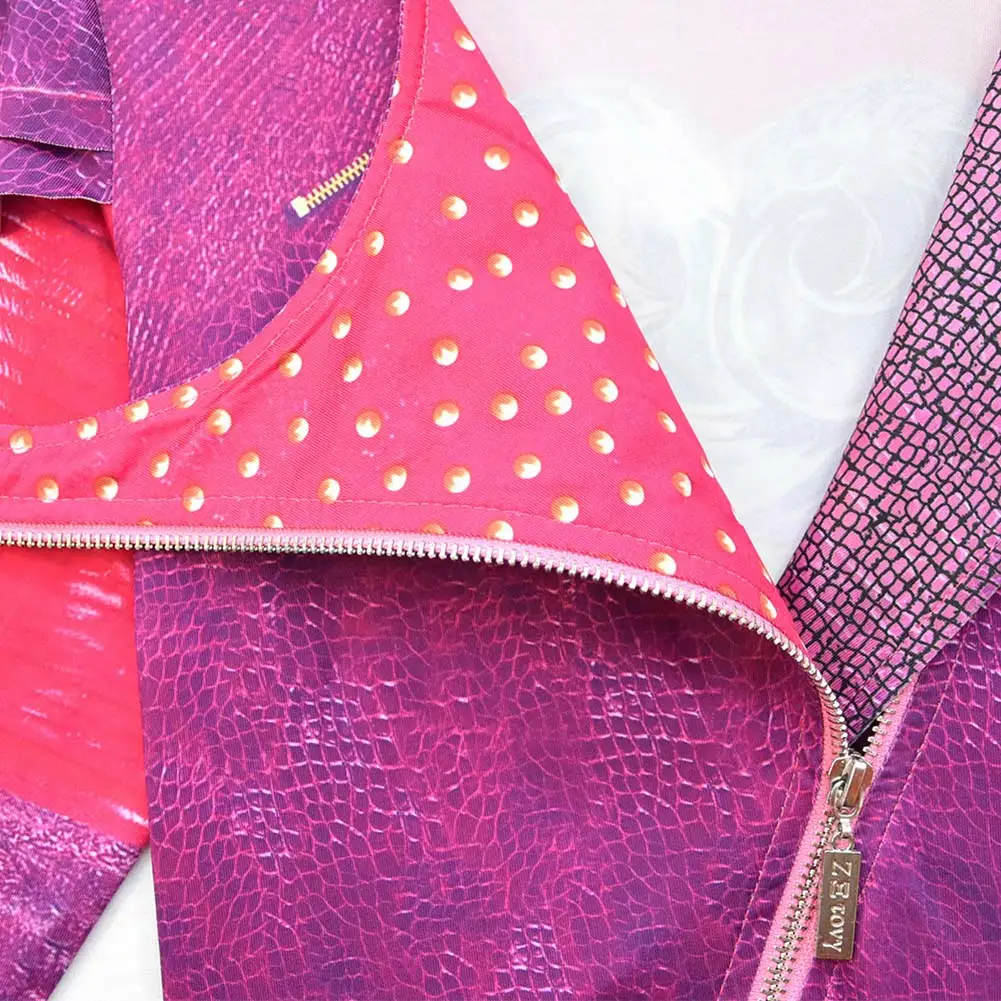 

NEW anime costume Descendants Cosplay Jumpsuit Romper Costume Kids Fancy Party Dress Up Halloween Costume