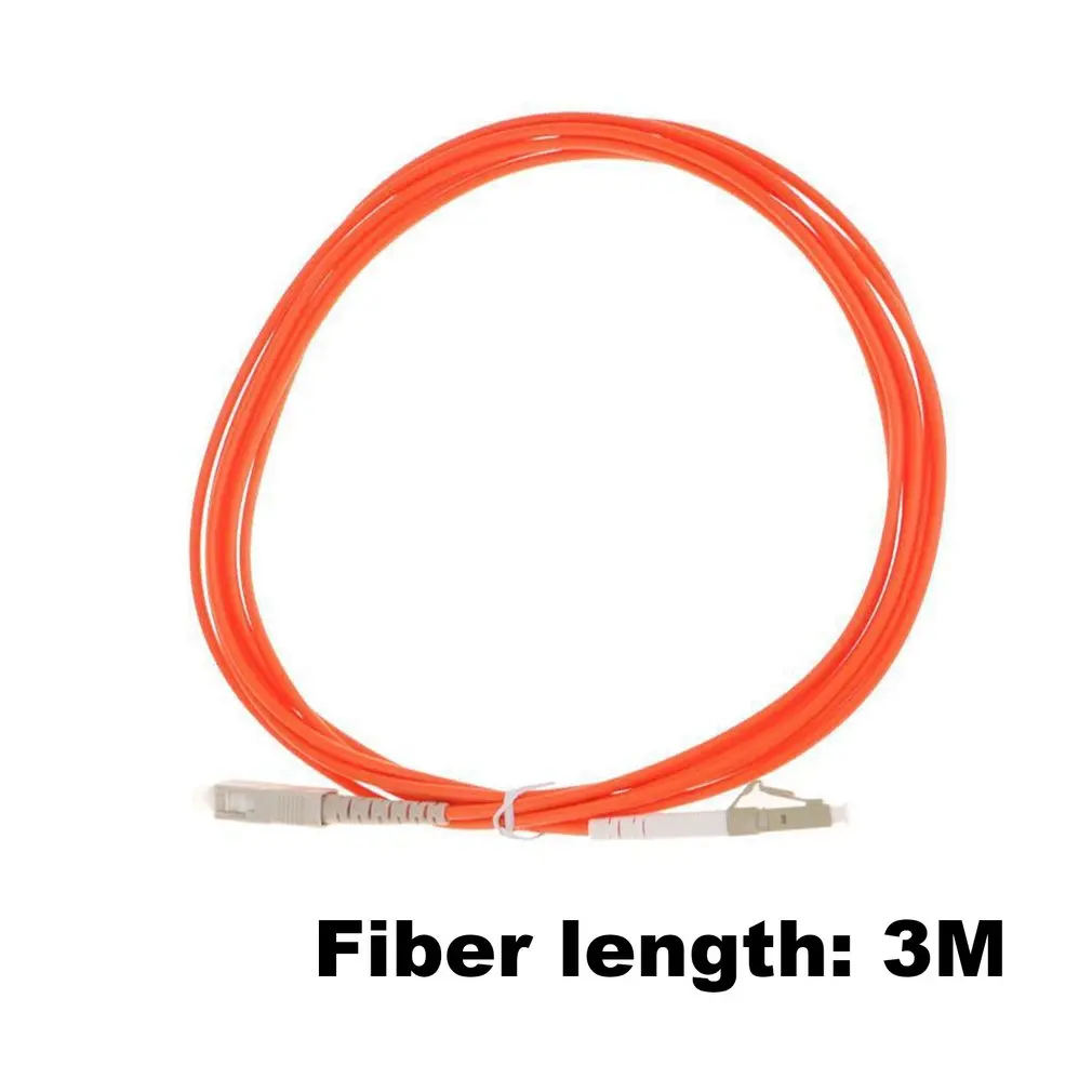 

Fiber Jumper 3-Meter Single Modes Double Cores Patch Cord Fiber Optical Cable With Excellent Interchangeability Repeatability
