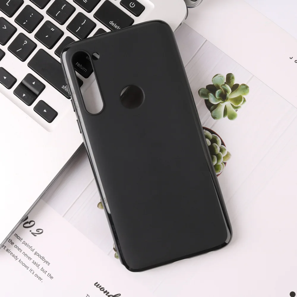 Для Motorola Moto G Stylus чехол для телефона простой черный ТПУ мягкий силиконовый