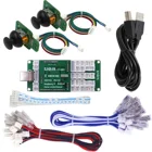 Игровой контроллер SJ @ JX, кодировщик, 3D аналоговый датчик, аркадный джойстик, кнопка, геймпад, кодовая плата для Xbox 360, Nintendo Switch, PS3, ПК