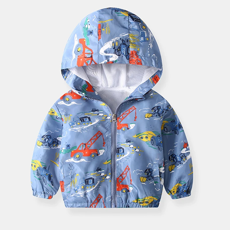 

Jacket For Girls Spring Autumn Children's Clothes Girls Coat Windbreaker Outerwear Kids Boys Jacket Windproof Outerwear 2-7T