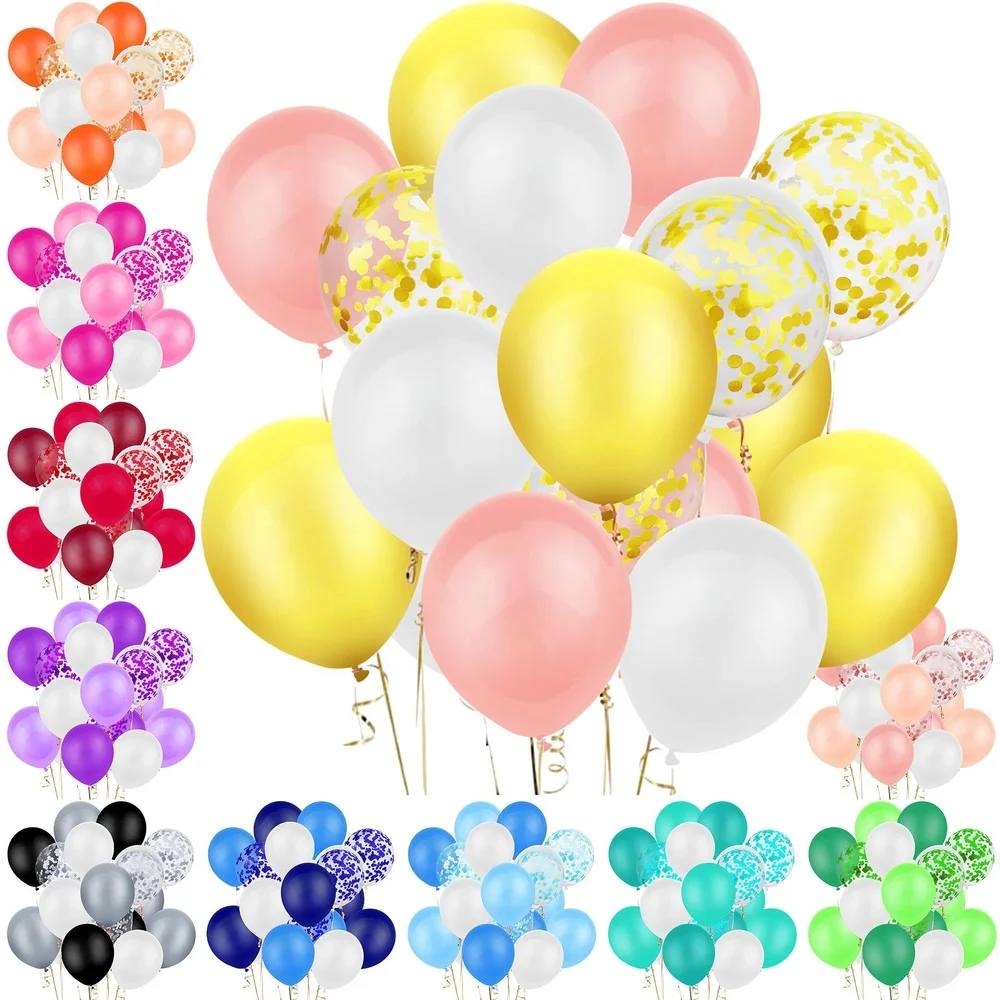 

40 шт., латексные воздушные шары, 12 дюймов
