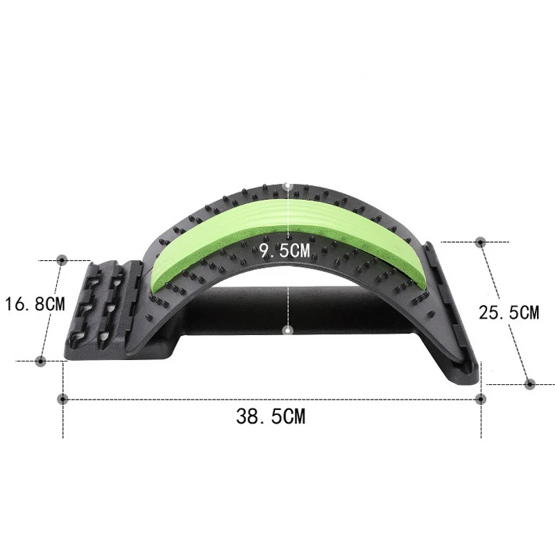 

Back Massager Stretch Equipment Magic Stretcher Fitness Lumbar Brace Support Health Relaxation Mate Pain Relieve Spine Corrector