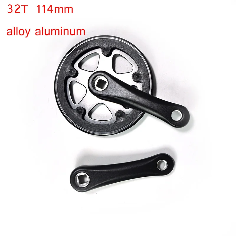 Детский велосипедный коленок Prowheel 32T 36T 114 мм 102 из алюминиевого сплава с защитной