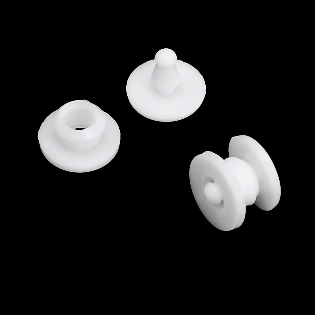 100 Пластиковые кнопочные кнопки одноразовые маленькие круглые ручная работа