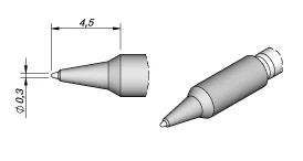 

JBC паяльный наконечник JBC C210-016 для JBC паяльная станция