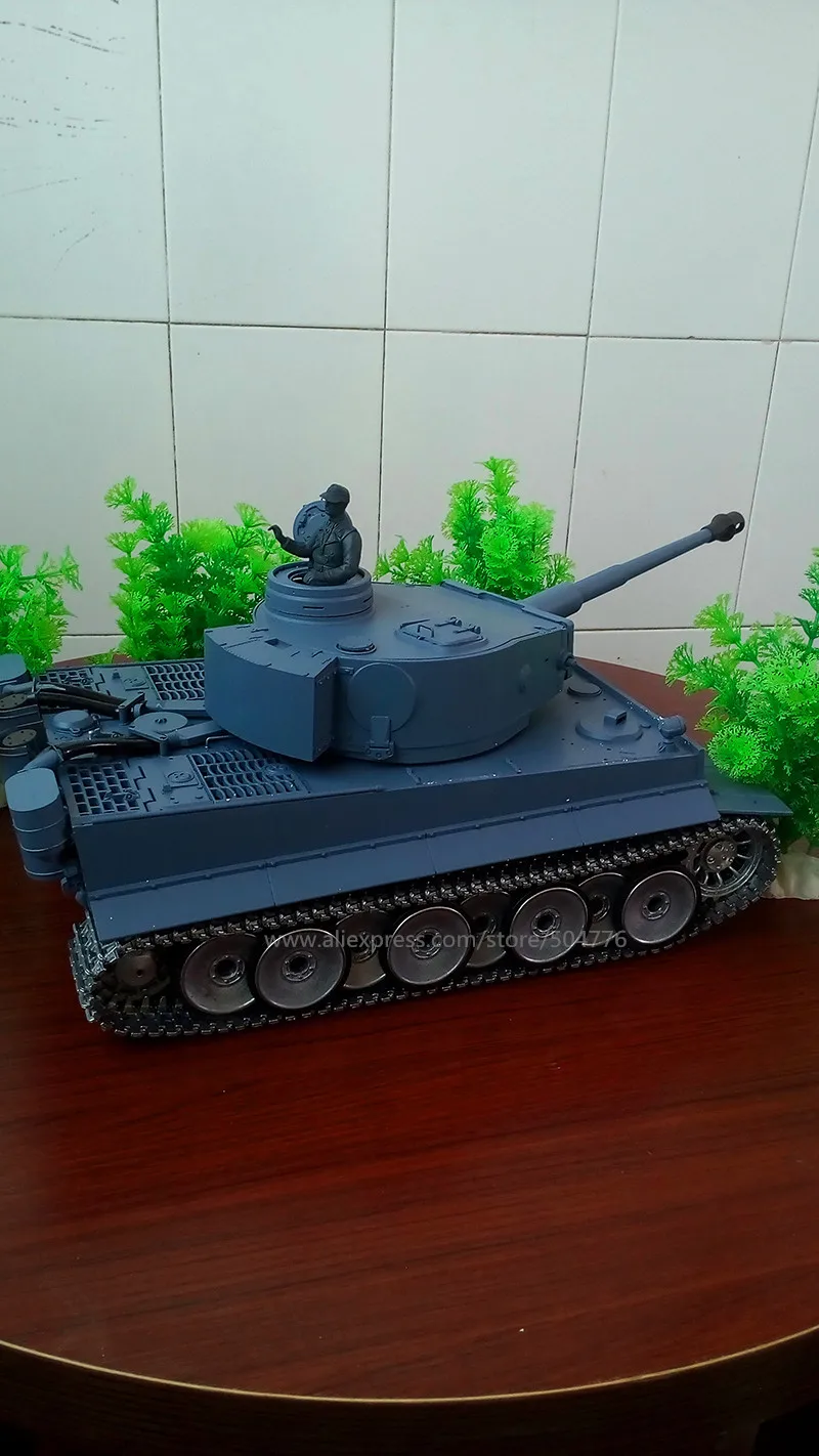 7 0 Новая версия 1/16 немецкий танк Tiger 1 Танк rc боевой 818-1 Расширенный для