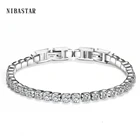 Женский браслет из нержавеющей стали, регулируемый браслет с чернымбелым кристаллом