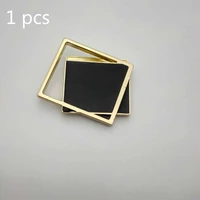 new style glue dripping light gold box buckle fashionable decorative buckle box and diy bag hardware accessories lock
