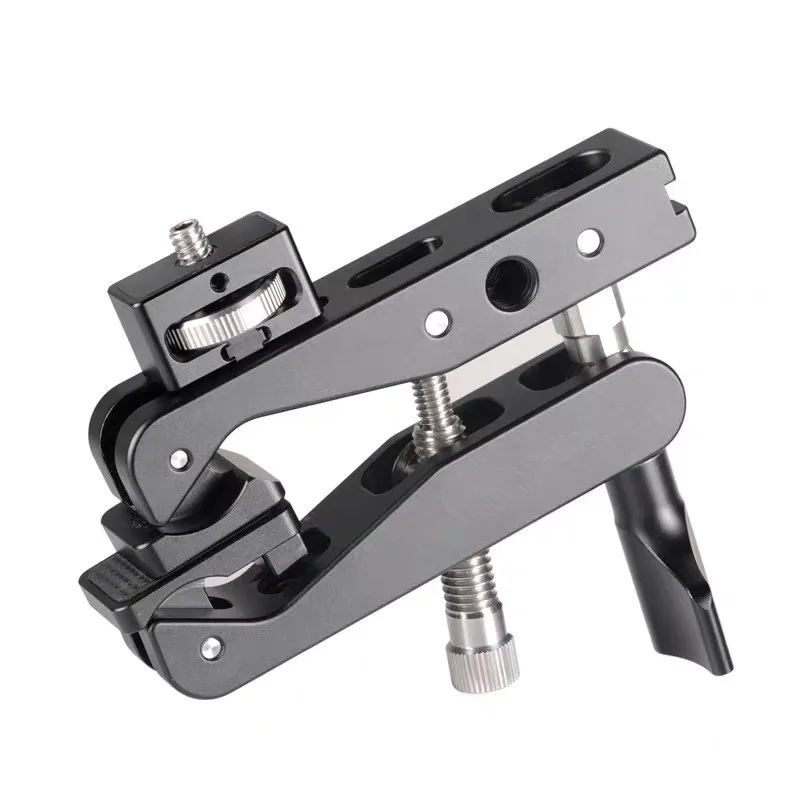 

Multi-functional Tripod head for Clamp Clip Holder Mount Flash Holder Ball Head Standard 1/4" Screw for SLR Digital SLR Video Ca