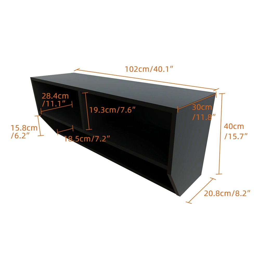 

Wall TV Cabinet Black
