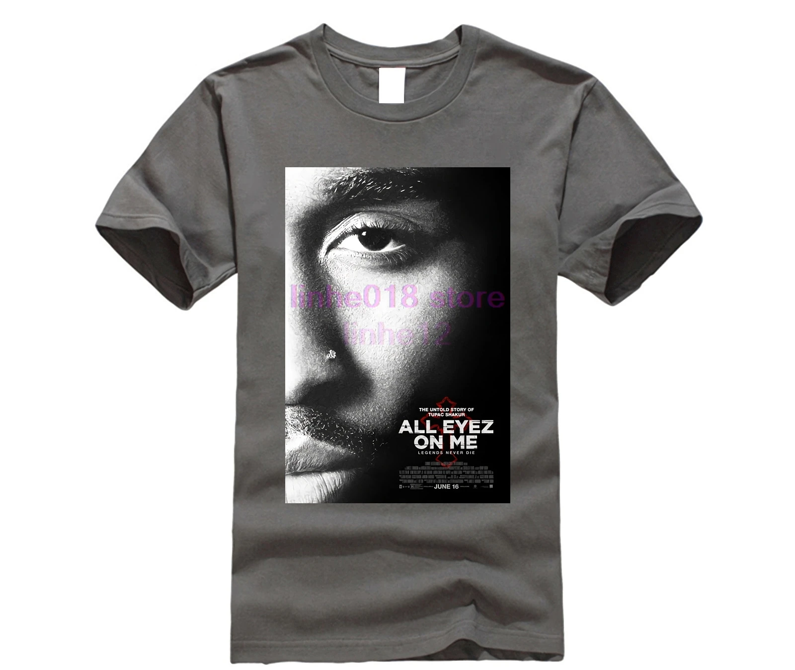 Рэпер для телефона с изображением Тупака Шакура футболка 2pac Trust Nobody Футболка