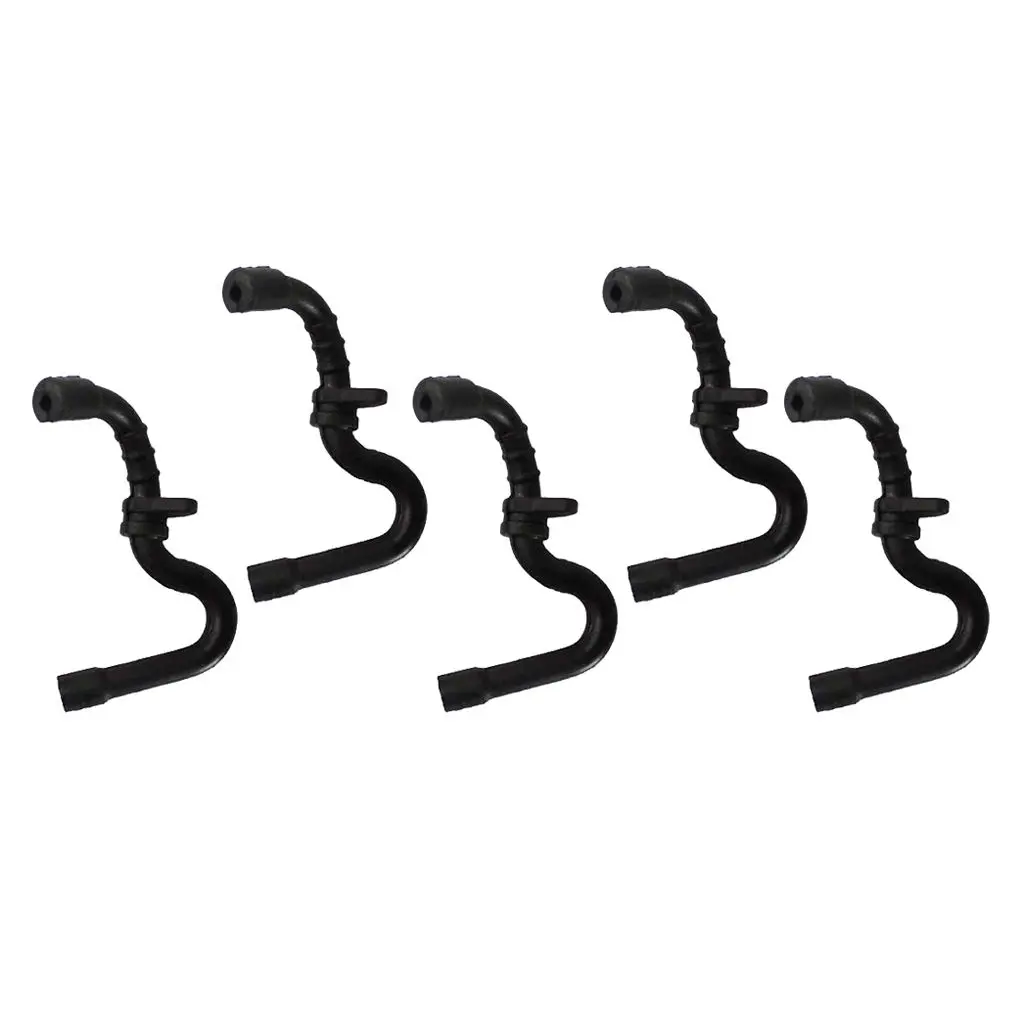 

5 X Durable Plastic Oil Fuel Line Hose Lawn Mower Chainsaw Replacement