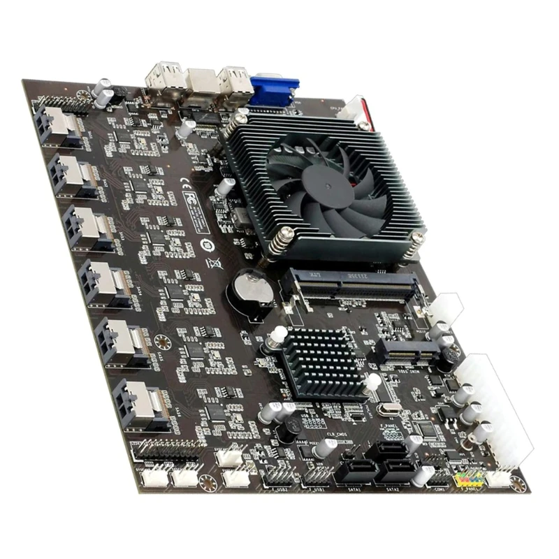 Материнская плата для майнинга LX0B CPU Group 4 Гб DDR3 SODIMM Sup порт 24 SATA жесткий диск Core I3 /3 x