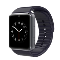 top deals contact sn gt08 smart watch sim card call phone with camera smart watch bracelet