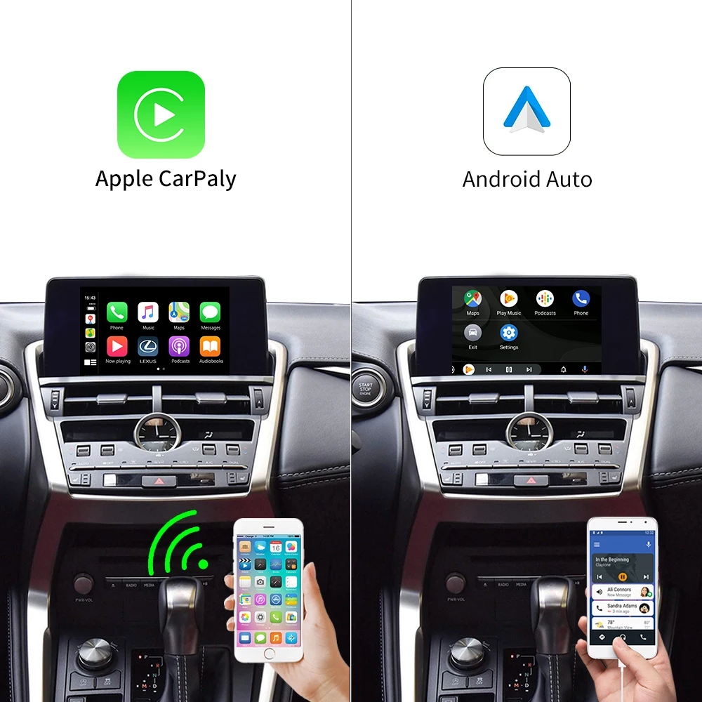 QMCAR беспроводной Apple CarPlay для 2014 2020 Lexus Carplay Android Авто/Carplay поддержка Mirrorlink