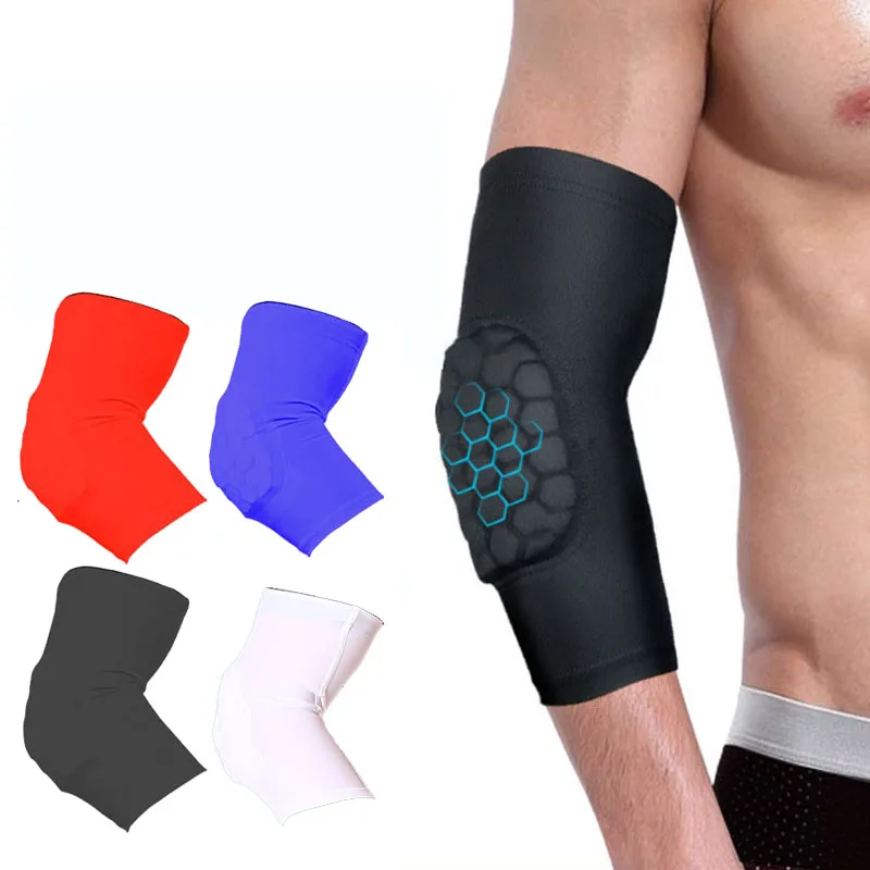 

1Pcs Elbow Pads for Protective Gear Sports Safety Training Brace Elastic Arm Support Sleeve Bandage Basketball Volleyball Adult