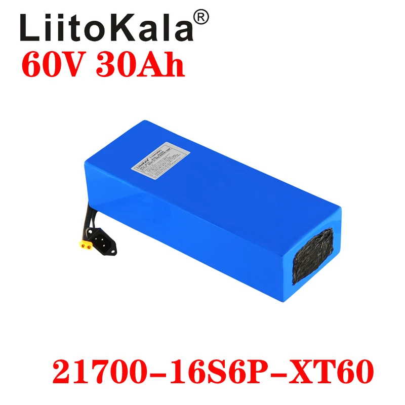 Аккумулятор LiitoKala 60 в 20 Ач 35 30 40 для электрического скутера | Спорт и развлечения