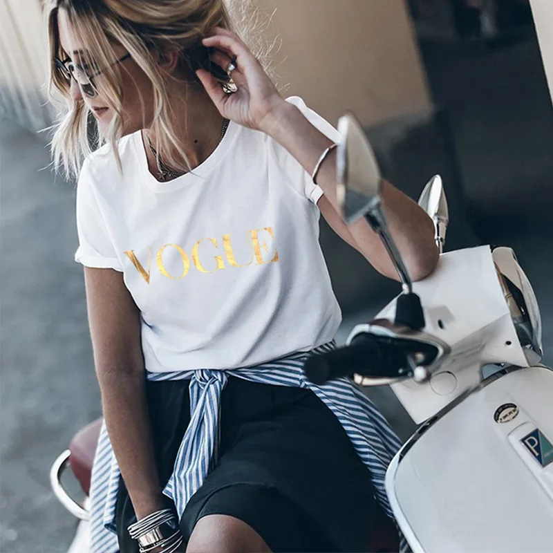 Модная футболка с буквенным принтом Для женщин короткий рукав круглым вырезом