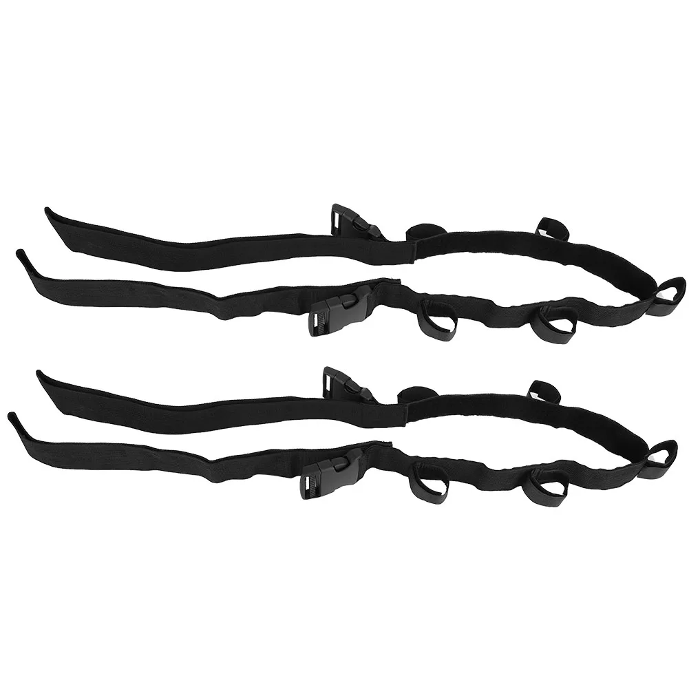 2 шт. Качественная нейлоновая прочная рыболовная ремешка регулируемой длины держатель удилища стойка для удилищ для хранения на.