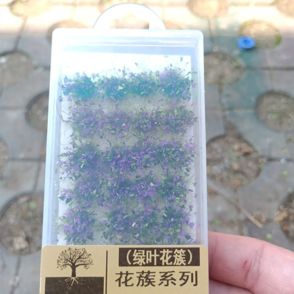 Декор для сада DIY миниатюрная искусственная трава пучки цветок кластер Пейзаж