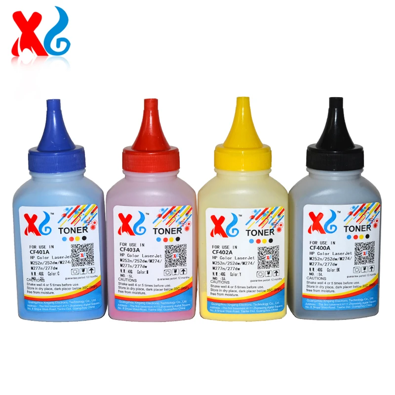 

Japan 410A 410X CF410A CF411A CF412A CF413A CF410X Toner Powder For HP CF410A 411A 412A 413A Color LaserJet Pro M452 m477 40g