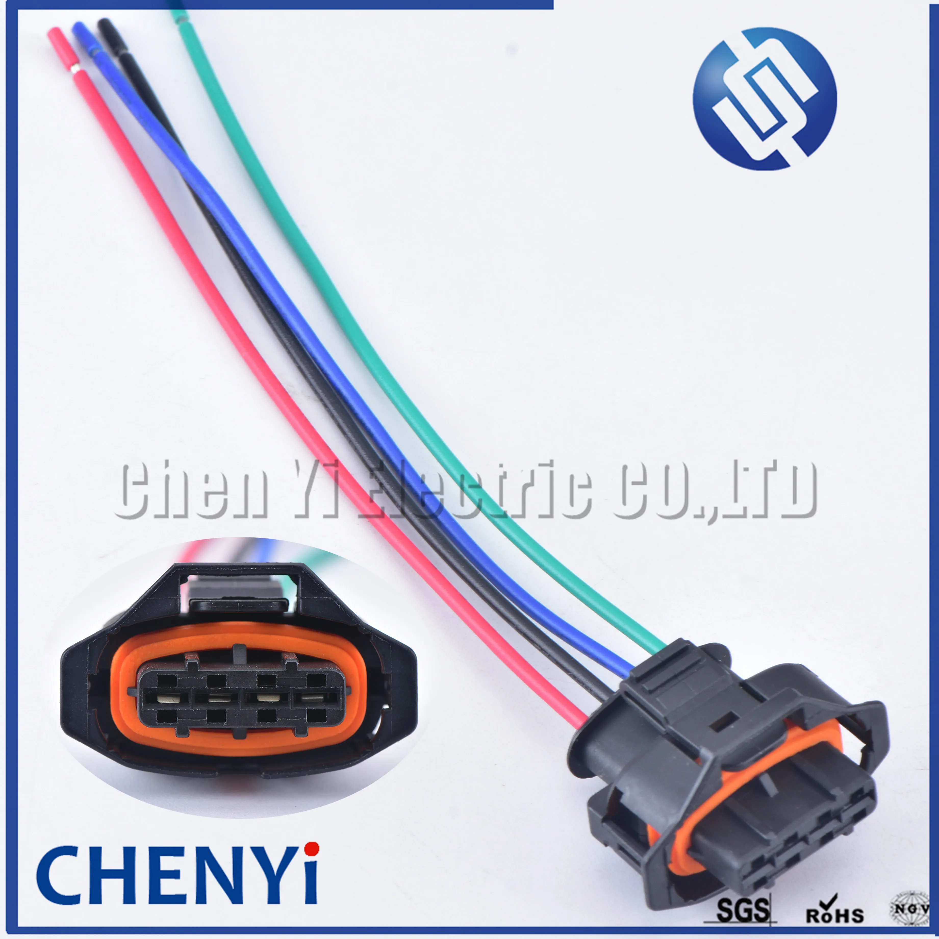 

1 шт. 4-контактный разъем автоматического датчика 3,5 мм, вилка жгута проводов 1928403736 Для Buick GT Chevrolet Cruze Ford Falcon XR6 Turbo