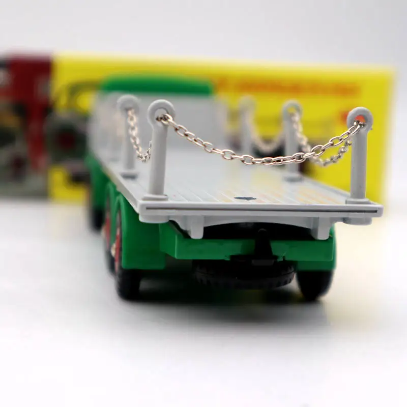 Атлас Dinky toys 935 Leyland Осьминог Плоская тележка с цепями литые модели коллекционный