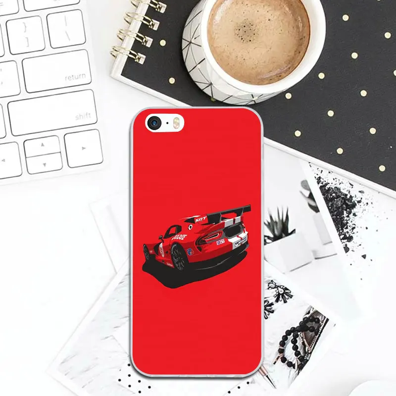 pattern 2 Hot Drift Cars Auto JDM Coque Capa Soft TPU Silicone Mobile Phone Case Cover for iPhone X XR XS Max 5 5S SE 6 6S 7 7Plus 8 Plus - Цвет: pattern 2