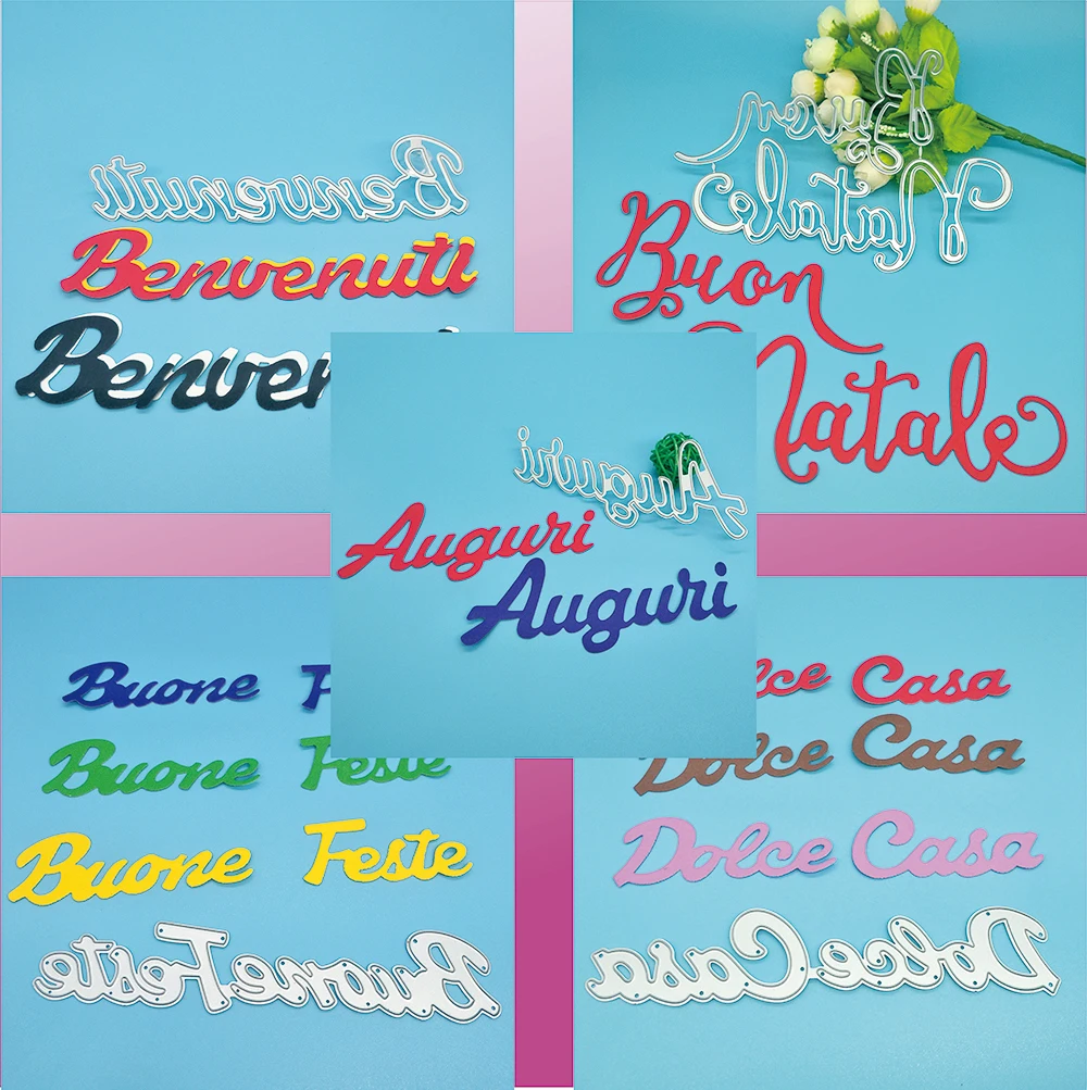 Итальянский: Счастливого Рождества добро пожаловать с наилучшими пожеланиями