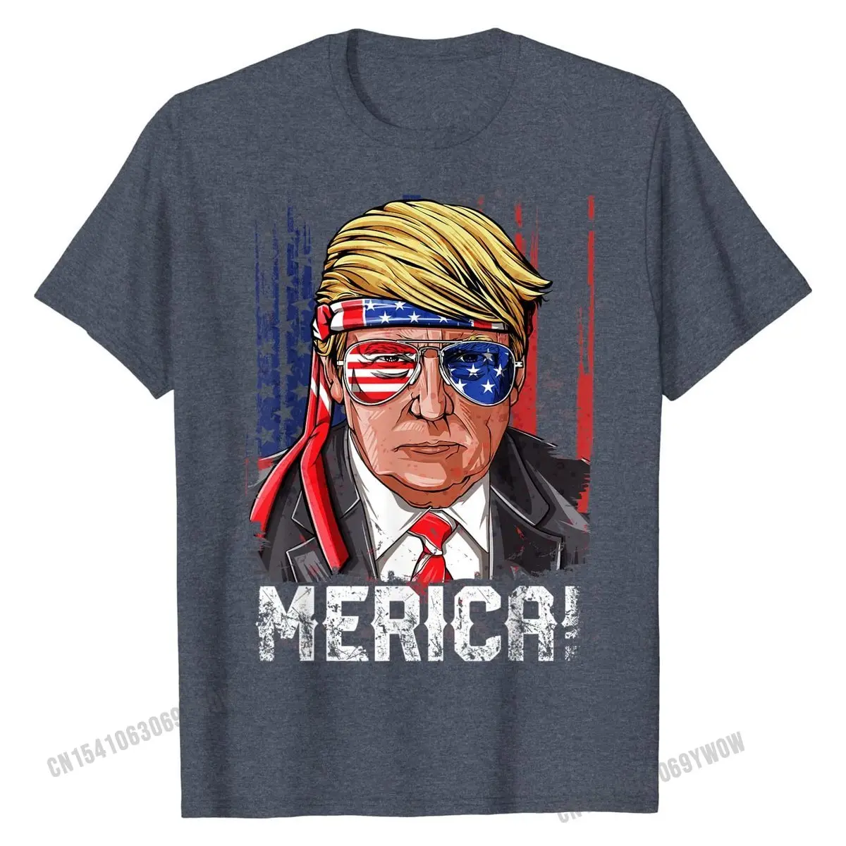Рубашки с изображением Трампа 4 июля мужские женские детские футболки 2020 года