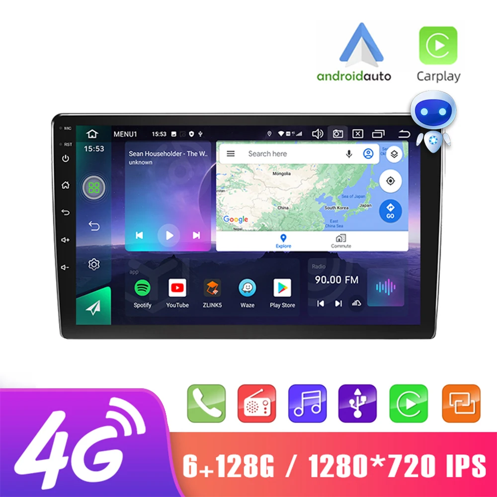 

Автомагнитола JMANCE, 2 DIN, Android, 4G, 7/9/10 дюймов