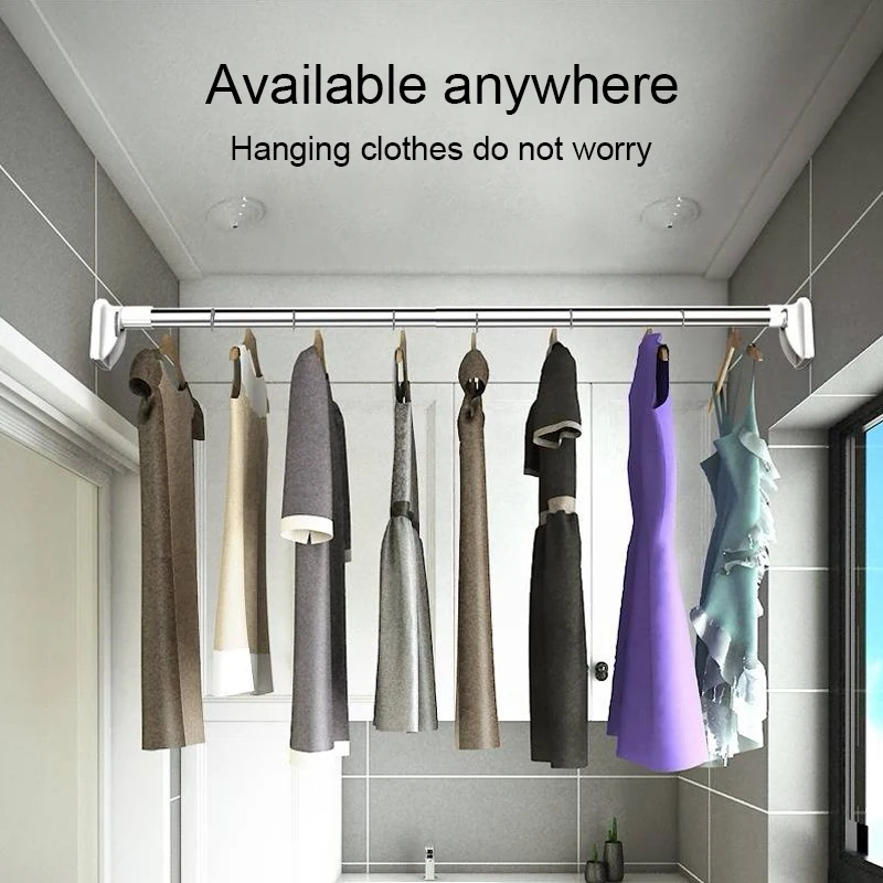 

Stainless Steel Adjustable Clothing Quilt Hangers High Strength Drying Rack Clothing Drying Racks Storage Holder