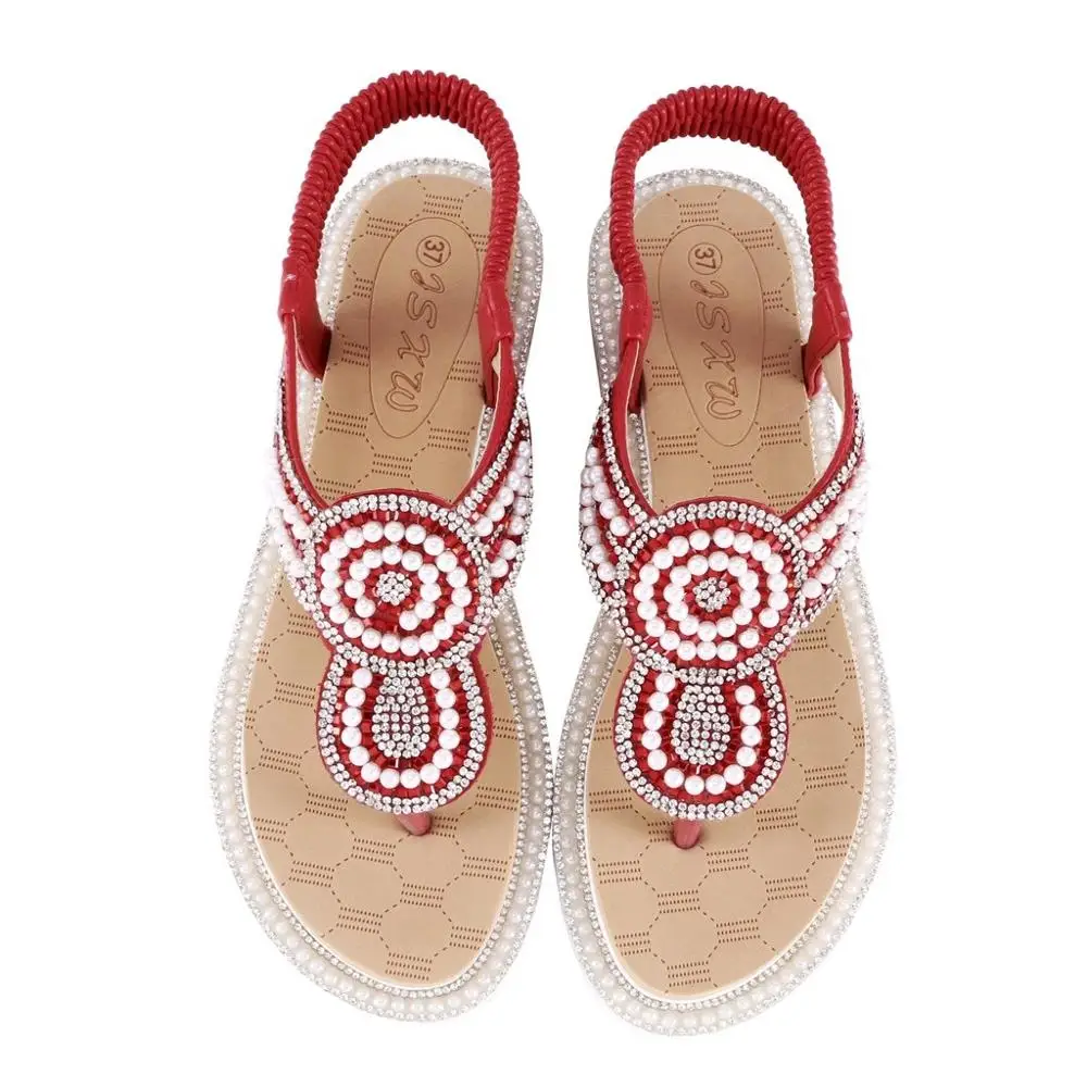 Женские сандалии с перфорацией летние на плоской подошве платформе Нескользящие