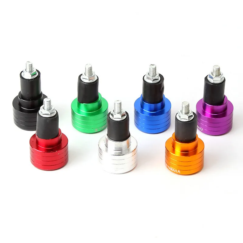 Мотоцикл Скутер заглушка для руля Ручка Конец модифицированный анти осень CNC