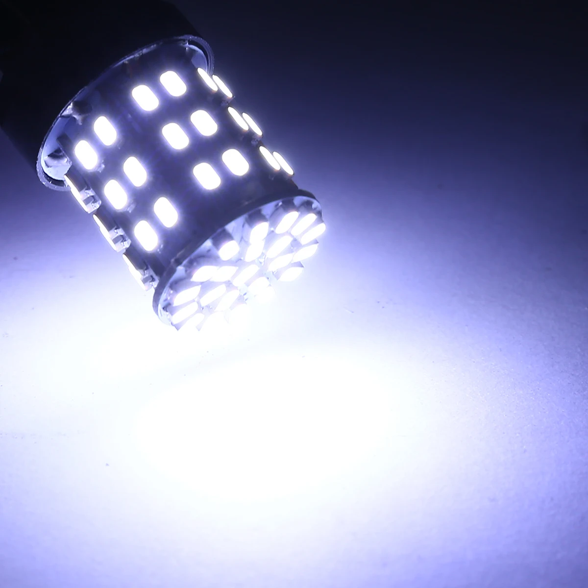 

Auto Turn Signal Lamp 2pcs W21W 64SMD Car LED Brake Light T20 7443 Backup Reserve Lights Stop Rear Bulb