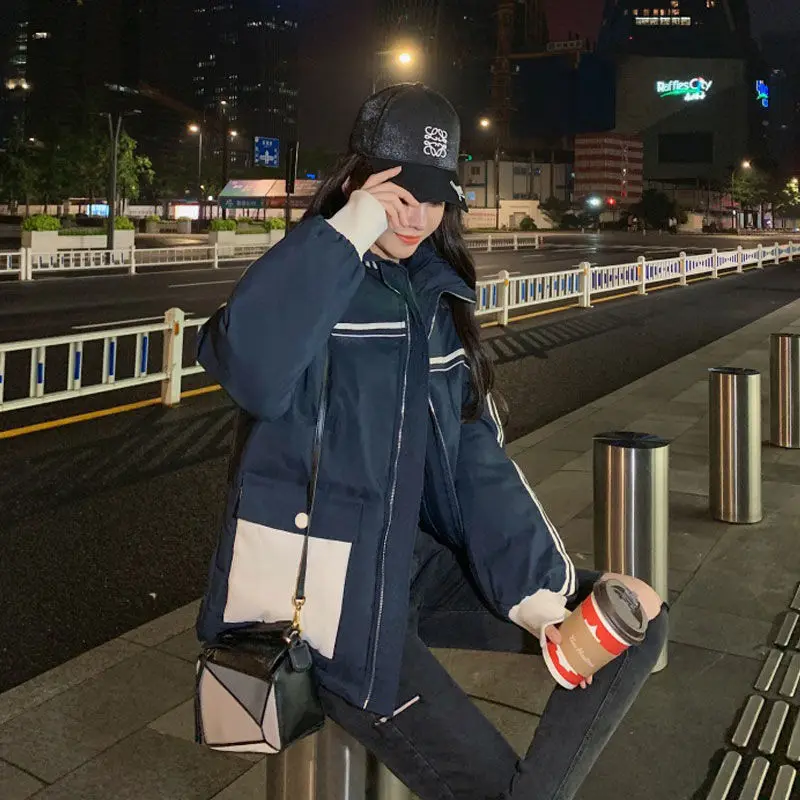 Clothing for Winter Coat Women  The New Cotton Female Short Korean Version Loose Casual Thicken