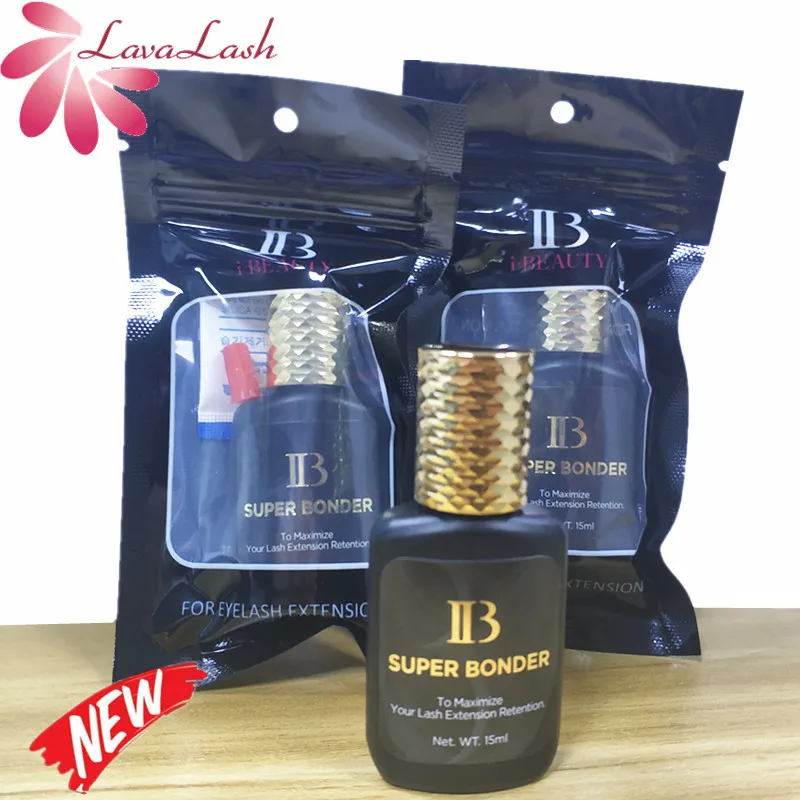 Супер Бондер IB 15 мл фиксирующий агент для ресниц праймер наращивания клей