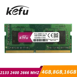 kefu laptop ddr4 4gb 8gb 16gb memory pc4 2133mhz 2400mhz 2666mhz 4g 8g 16g ddr4 2133 2400 2666 mhz ram notebook memoria sodimm free global shipping