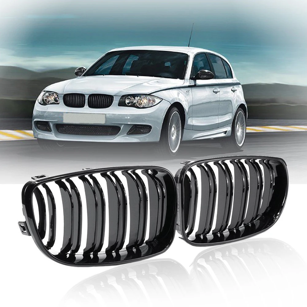 High Quality Matte Black Car Kidney Grilles Surroundings Covers For BMW E87 08-11 | Автомобили и мотоциклы
