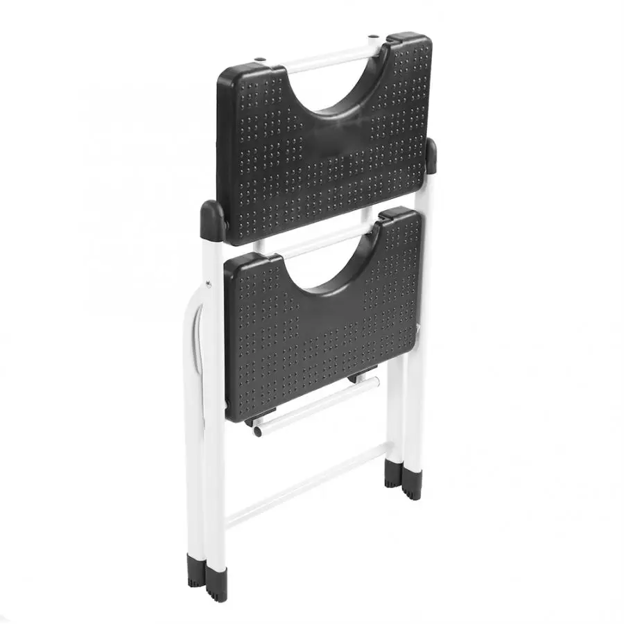 2 шаг Heavy Duty складная лестница мини стул с Нескользящие ребристые шаги 120 кг