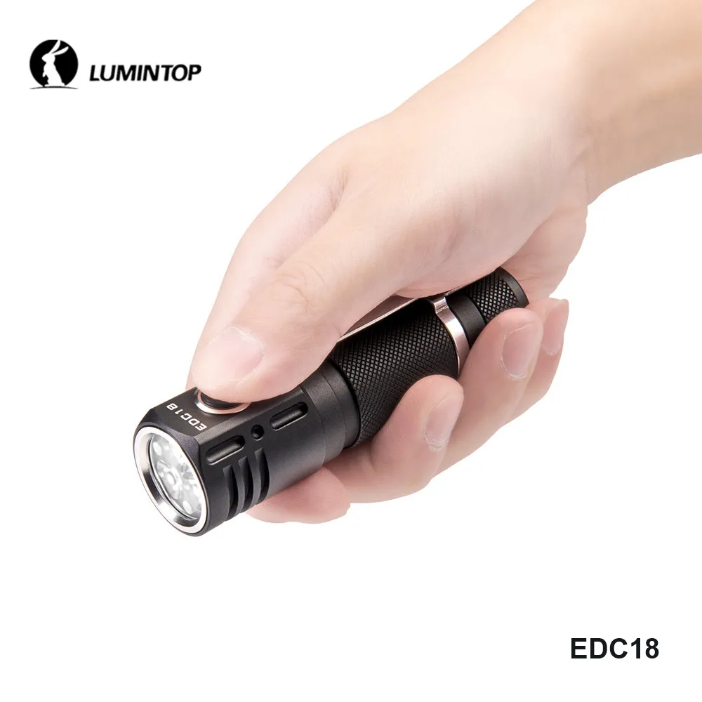 Люминесцентный EDC18 Cree Nichia 219CT Luminus высокое Мощность 18650 фонарик магнит яркий