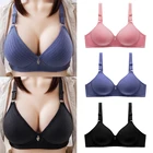Женский топ для фитнеса, спортивный бюстгальтер без косточек, регулируемый, пуш-ап, бесшовный бюстгальтер для йоги, Быстросохнущий Спортивный бюстгальтер с подкладкой