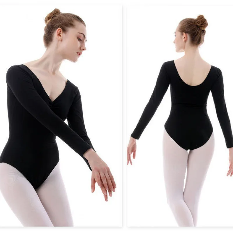 

Adult Dance Clothes, Female Ballet Practice Clothes, Basic Training Clothes for Students, Bodysuits and Leotards