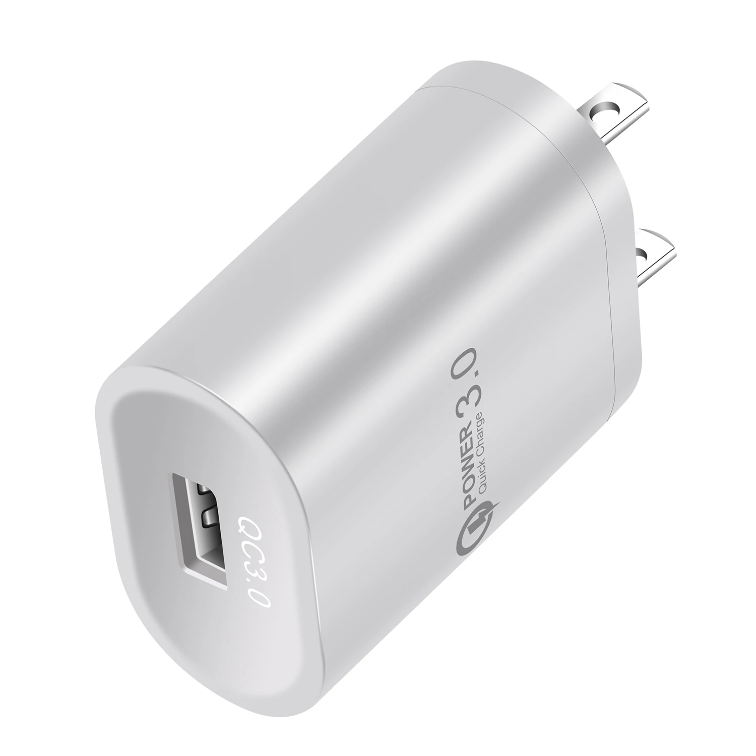 США QC3.0 однопортовое быстрое зарядное устройство для мобильного телефона USB зарядное устройство для путешествий смарт-планшет зарядная головка - Тип штекера: США