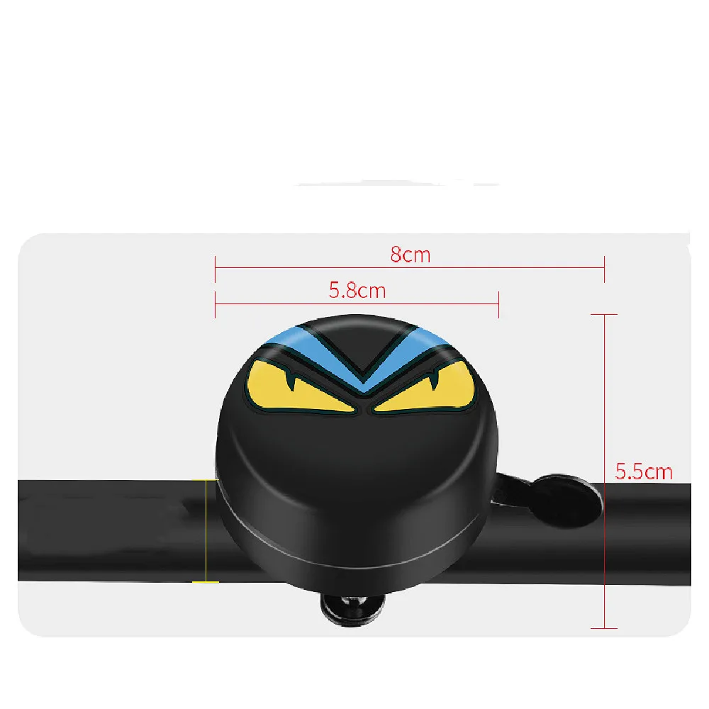 Детский Забавный велосипедный звонок кошка Сова автомобиль принт рога велосипед