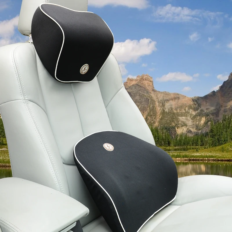 Подушка для автомобильного сиденья мягкая поддержка спины поясницы массажная