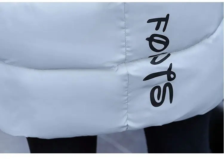 Women Winter Hooded Mid-long Jacket New Fashion Fur collar Thickening Warm Cotton Coat Casual Slim Female Parkas NZYD261A